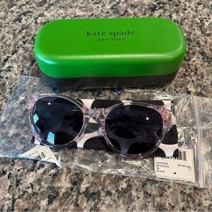 Kate Spade Grey Shaded Oval Ladies Sunglasses NWT
